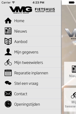 VMG Fietshuis screenshot 3