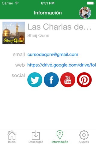 Las Charlas del Sheij Qomi screenshot 4