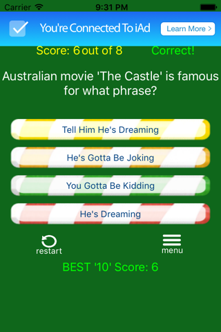 Australia Day Quiz screenshot 3