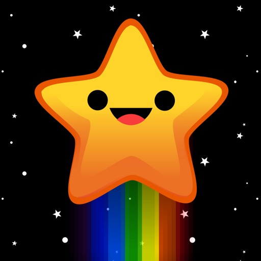 Happy Star Bounce Icon