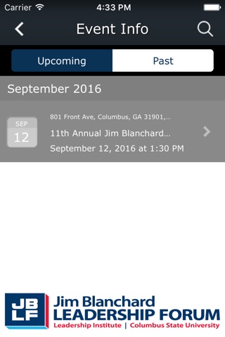 Jim Blanchard Leadership Forum screenshot 3