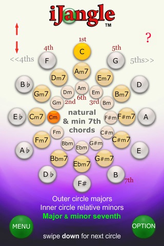 CIRCLE OF 5THS - Chords screenshot 2