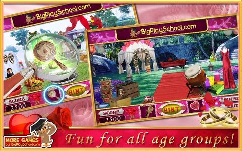 Rose Wedding Hidden Objects Game screenshot 3