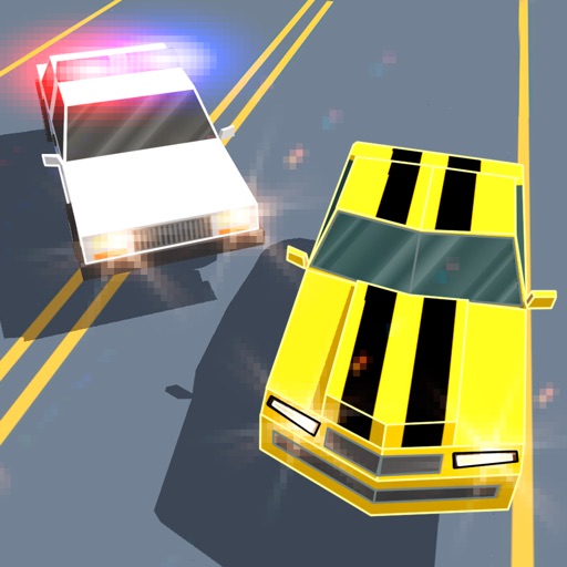Smashy Car Race 3D: Pixel Cop Chase Full icon