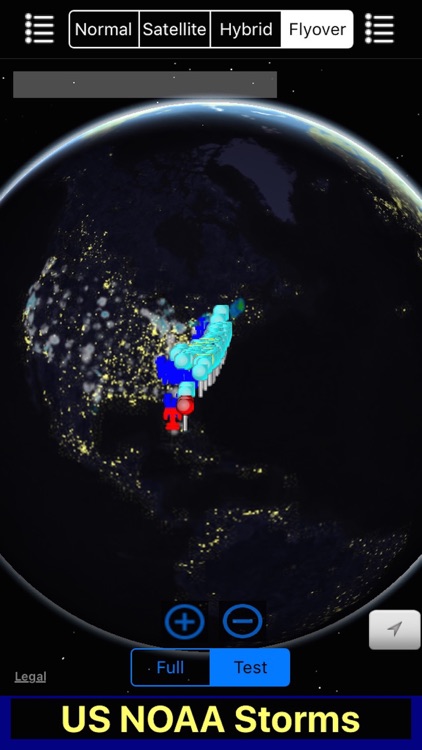 US NOAA Storms with NOAA Radar 3D Free - Tornado Hail Wind Alerts