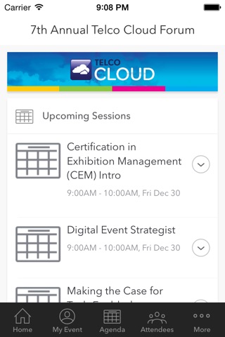 Telco Cloud Forum App screenshot 2