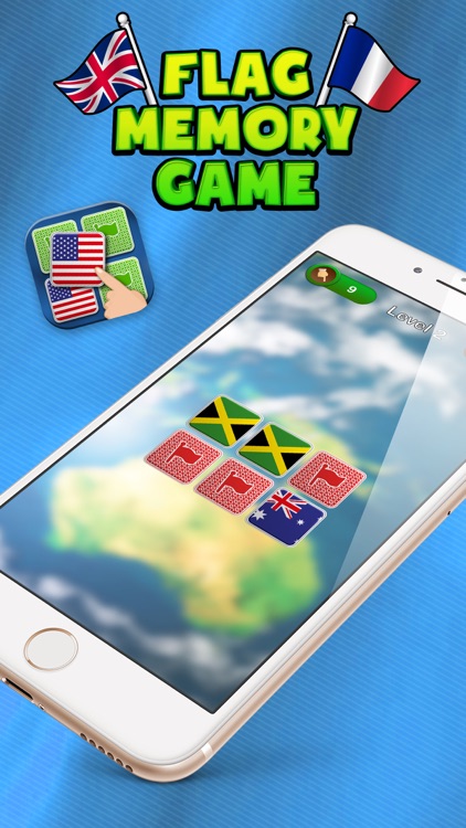 Flag Memory Game – Fun Card.s Match and Learn.ing Brain Train.er