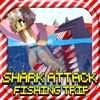 SHARK ATTACK - FISHING TRIP : Block Mini Game