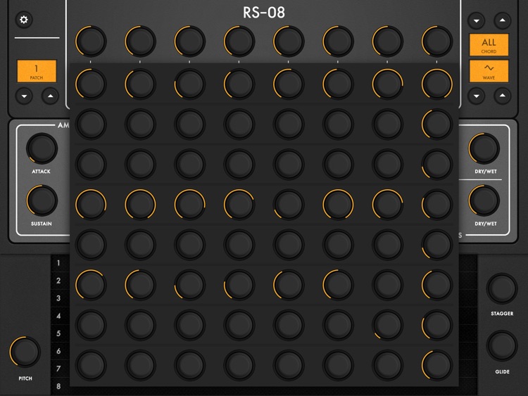 RS-08 | 8 Oscillator Ribbon Synth screenshot-4