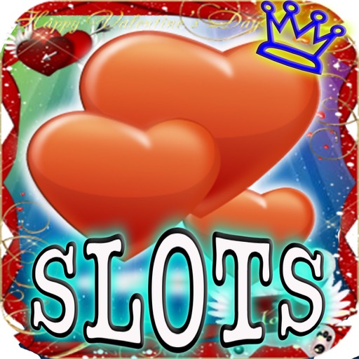 Slots: Happy Valentine's Day Casino Sloto Free Game HD iOS App