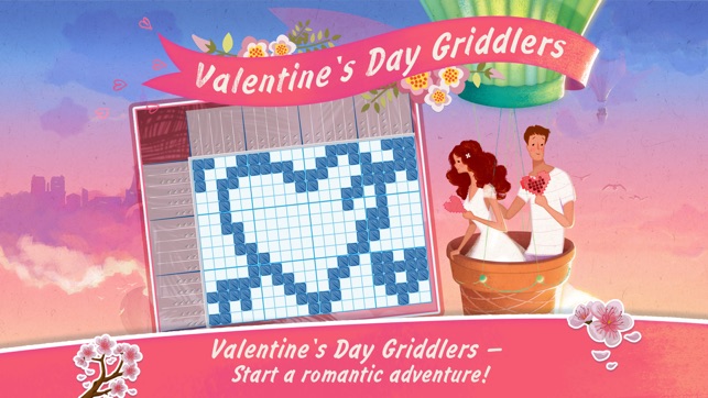 Valentine's Day Griddlers Free(圖1)-速報App