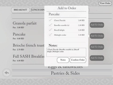 Sash Digital Menu screenshot 3