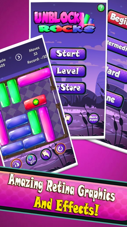 Unblock Rocks Free - Unblock puzzle game