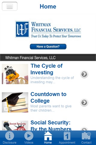 Whitman Financial Services, LLC screenshot 2