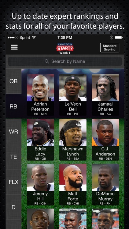 FantasyPros Who Do I Start?