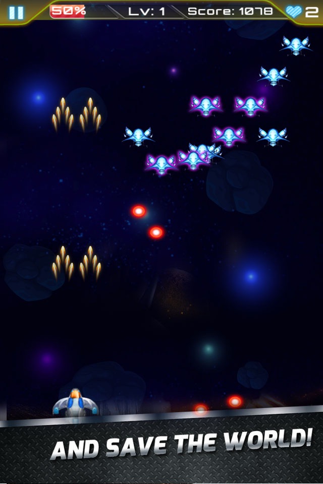 Space War: Galaxy Fighter screenshot 3