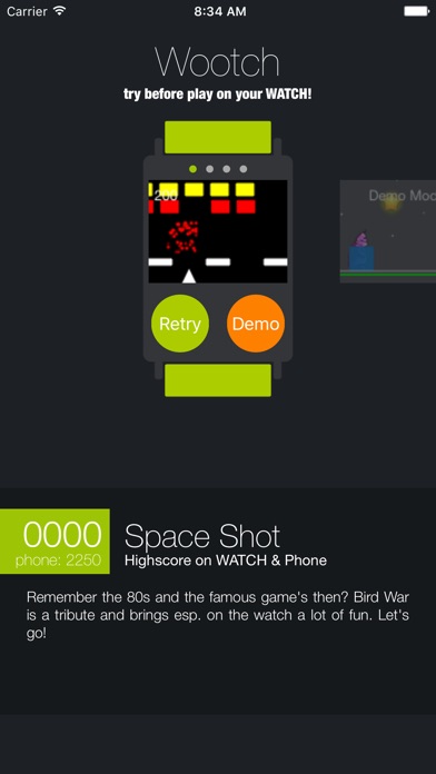 Wootch - Games for your Watch Screenshot 2