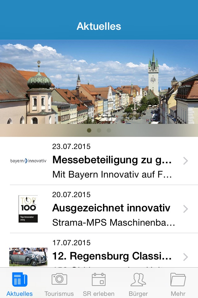 Straubing – die offizielle App der Stadt Straubing screenshot 2