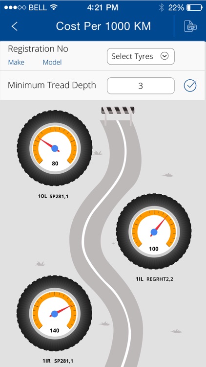 Goodyear TireTrack Lite screenshot-3