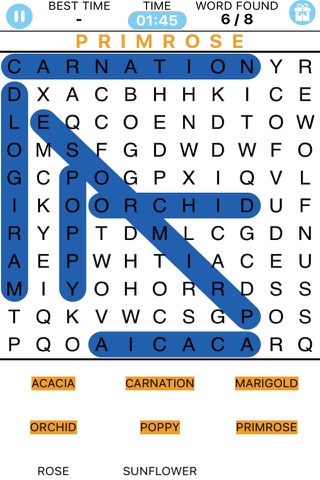 Word Search Puzzle Free App - First Challenged Crosswords Puzzles Games screenshot 3