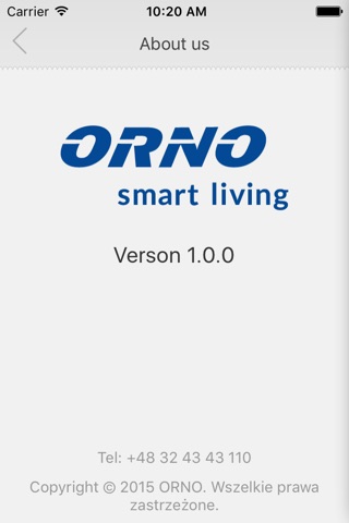 ORNO Smart Living screenshot 2