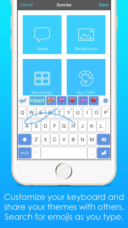 iGIF – Custom Swipe & GIF Keyboards Free screenshot-3