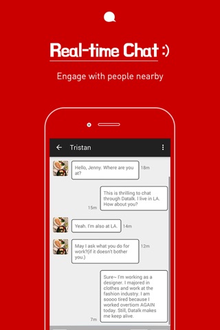 DaTalk - Talk to Korean friend screenshot 2