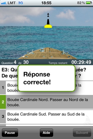 Test de capitaine screenshot 3