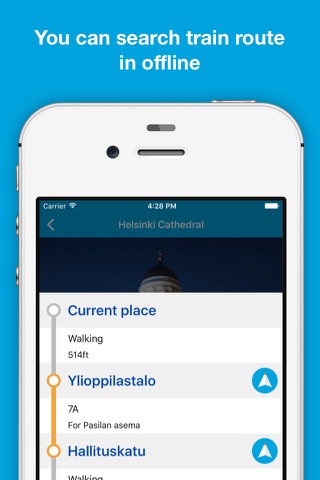 Helsinki, Finland guide, Pilot - Completely supported offline use, Insanely simple screenshot 4