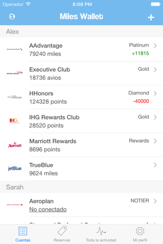Miles Wallet - Track frequent flyer reward programs and plan your travel screenshot 2