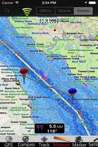 Delaware GPS Nautical Charts screenshot 3