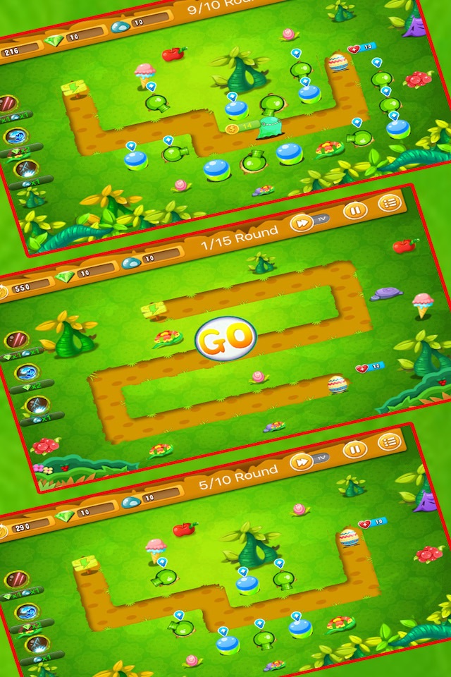 Protect Eggs Defense:Defend with Plants and Cute Monsters Combat screenshot 2