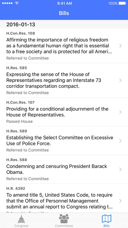 MyCongress - Your Guide to the US Congress screenshot-3