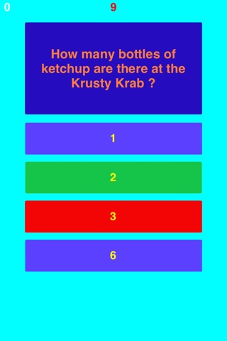 Trivia for SpongeBob fans quiz screenshot 2