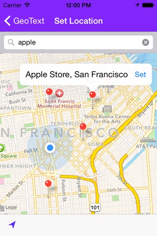 GeoText - Automatically text your location screenshot 2