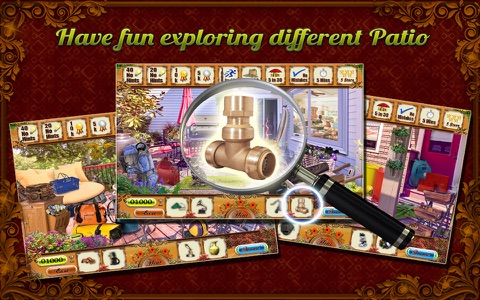 Grand Patio Hidden Object Game screenshot 2