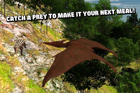 Flying Dino Simulator 3D: Pterodactyl Full screenshot 2