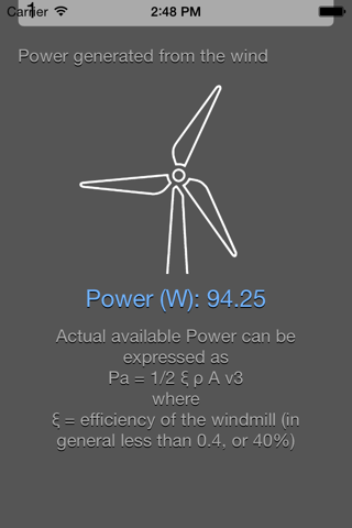 Wind Power Calculator screenshot 3
