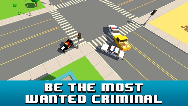 Smashy Car Race 3D: Pixel Cop Chase(圖1)-速報App