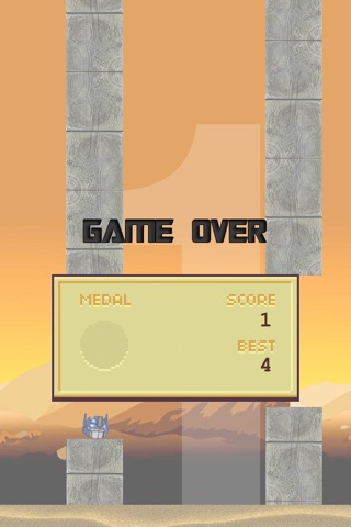 Flappy Battle Bot - Valley of the Allspark Cube screenshot 3