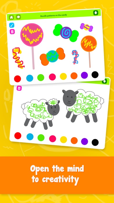 Doodle Fun - Draw & Play Paint Scribble Sketch & Color Creative Adventure Game for Kids Boys and Girls Explorers: Preschool Kindergarten Grade 1 2 3 and 4 Screenshot 4
