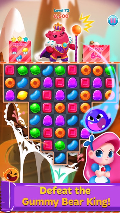 CANDY SMASH - 3 MATCH PUZZLE YUMMY MANIA GAME 1.0 IOS