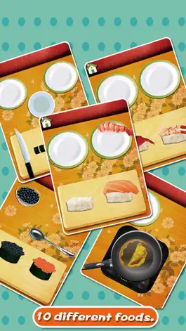 Game screenshot Cooking Time 2 - Sushi Make&Preschool kids games apk