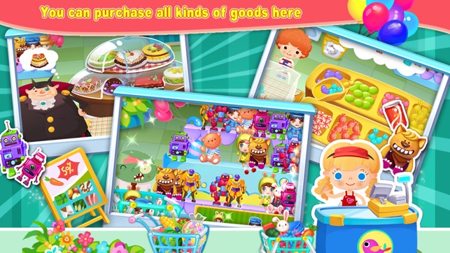 Candy's Supermarket - Kids Educational Games(圖3)-速報App