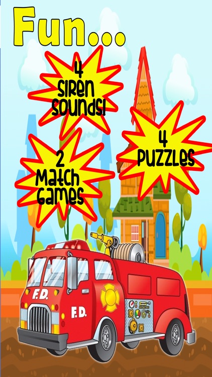 Fire Truck Games for Little Boys screenshot-3