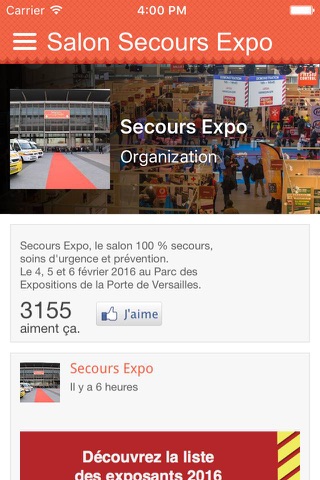 Salon Secours Expo screenshot 3