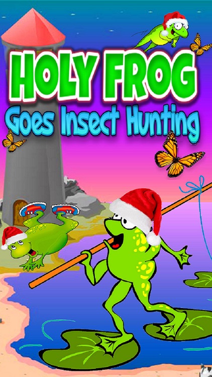 Holy Frog Goes Insect Hunting by Indriani
