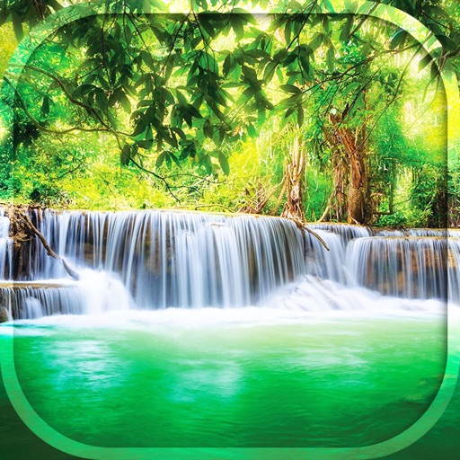 Waterfall Wallpaper – Amazing HD Nature Scenery Pictures For Phone Background icon