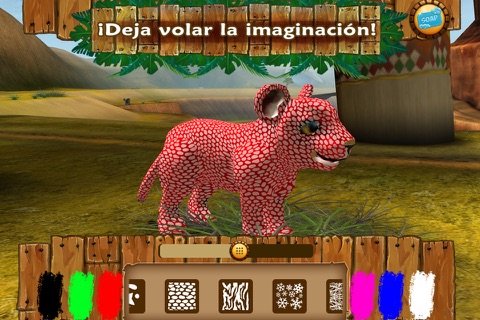 Safari Tales Español – aprende a leer a través del juego creativo screenshot 3