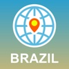 Brazil Map - Offline Map, POI, GPS, Directions